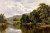 Henry H. Parker Nature's Mirror, on the Banks of the Thames painting